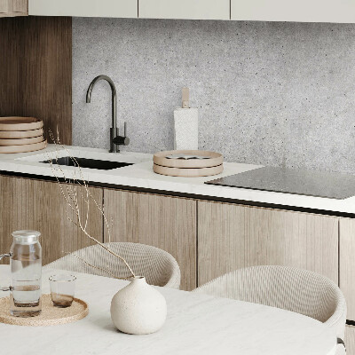 Rectangular bathroom wall panel Raw concrete pattern