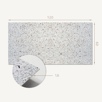 Rectangular bathroom wall panel The structure of raw stone