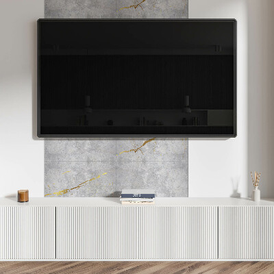 Rectangular decorative wall panel Marble pattern in an elegant style