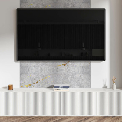 Rectangular decorative wall panel Marble pattern in an elegant style