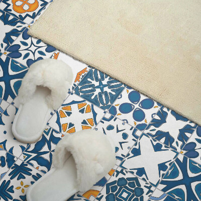 Rectangular wall panel Mosaic motifs in the layout