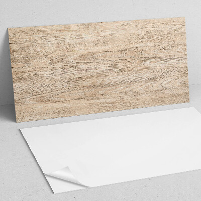 Rectangular bathroom wall panel Authentic wood pattern