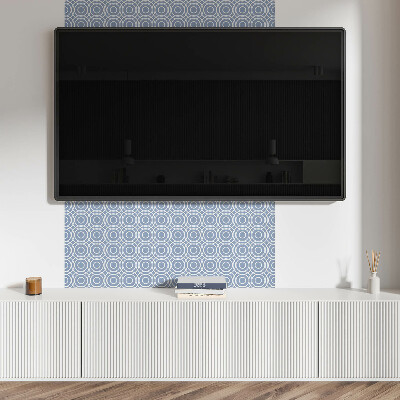 Rectangular decorative wall panel Geometric style circle pattern