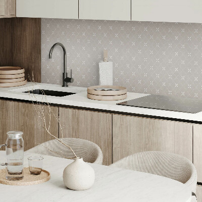 Rectangular wall panel A rhombus pattern in a geometric version