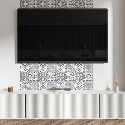 Rectangular decorative wall panel Geometric shapes in the composition
