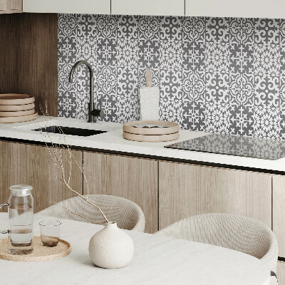Rectangular wall panel Decorative patterns on tiles