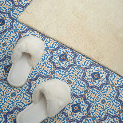 Rectangular wall panel Tiled ornaments in an elegant style
