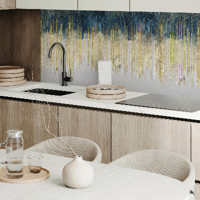 Rectangular wall panel Abstract motif with lines