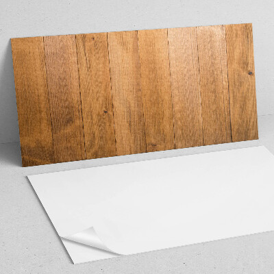 Rectangular wall panel Natural pattern of wooden boards