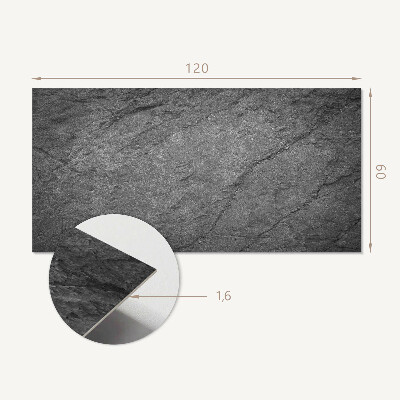 Rectangular bathroom wall panel Natural stone pattern