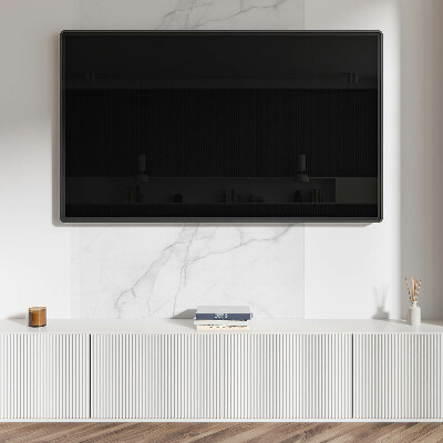 Rectangular decorative wall panel Stylish marble motif