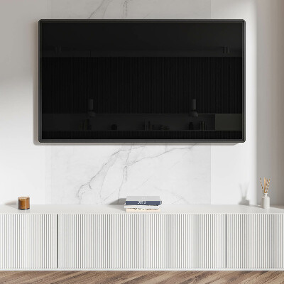 Rectangular decorative wall panel Stylish marble motif