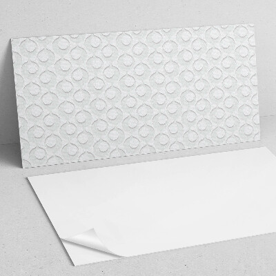 Rectangular decorative wall panel Waves with circles