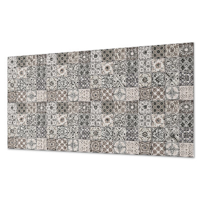 Rectangular wall panel Mosaic patterns