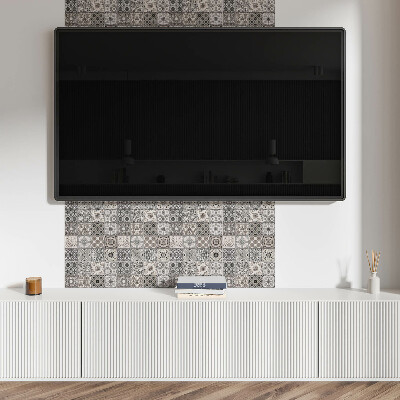 Rectangular wall panel Mosaic patterns