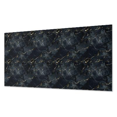 Rectangular decorative wall panel Marble motif with delicate veins