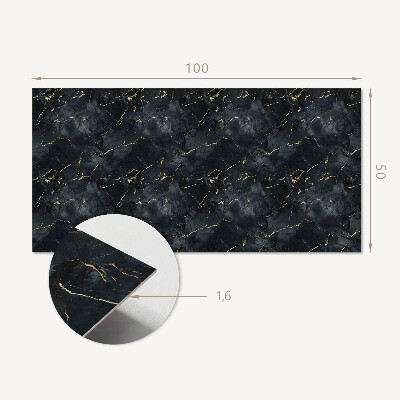 Rectangular decorative wall panel Marble motif with delicate veins