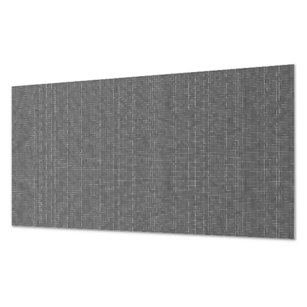 Rectangular wall panel Abstract line arrangement