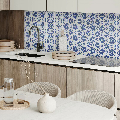 Rectangular decorative wall panel Floral motif