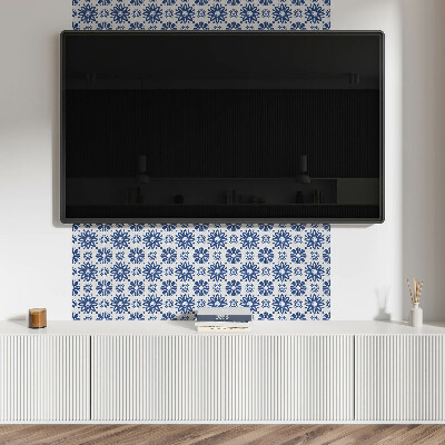 Rectangular decorative wall panel Floral motif