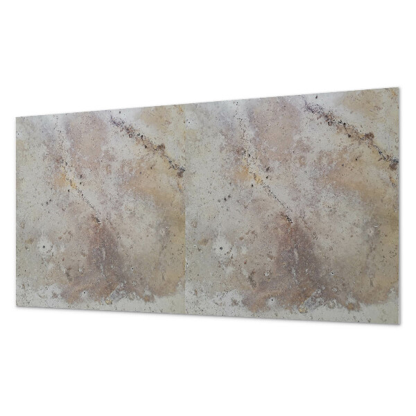 Rectangular bathroom wall panel Natural stone patterns