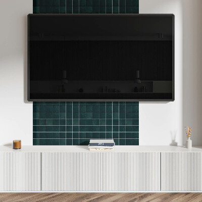 Rectangular decorative wall panel Abstract tile motif