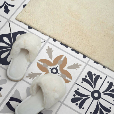 Rectangular wall panel Decorative tile motifs