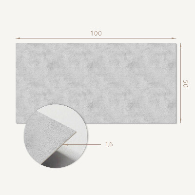 Rectangular decorative wall panel Raw concrete texture