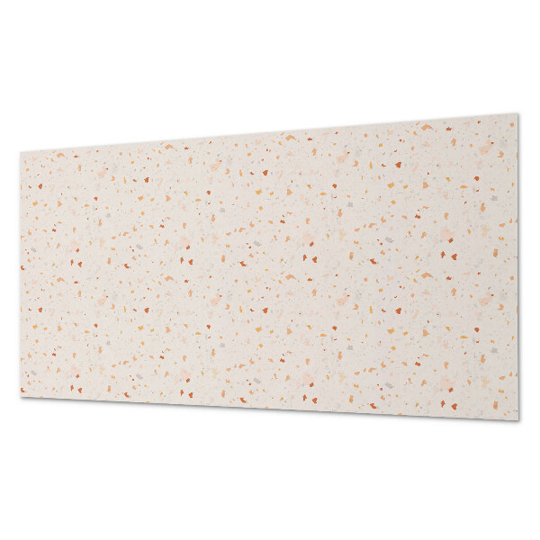Rectangular decorative wall panel Abstract Terrazzo Motif