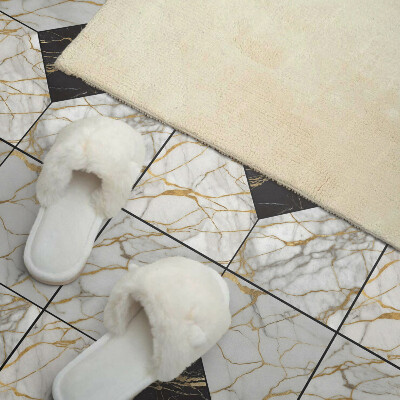 Rectangular decorative wall panel Stylish marble motif