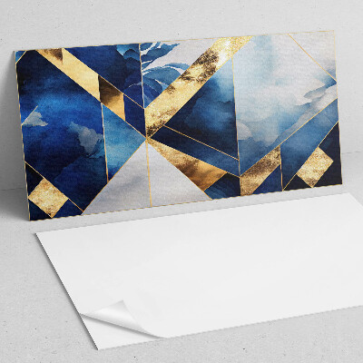 Rectangular wall panel Geometry in colors