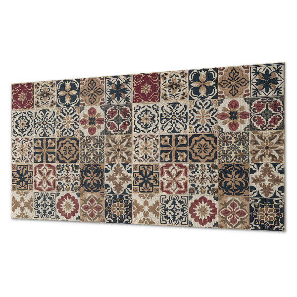 Rectangular wall panel Mosaic artistic compositions