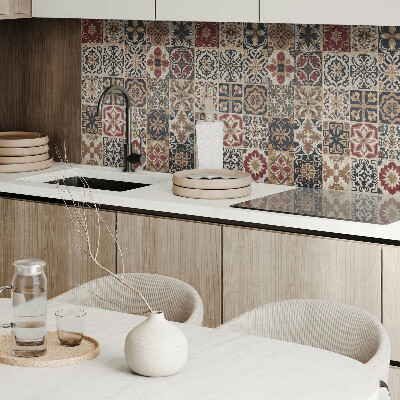 Rectangular wall panel Mosaic artistic compositions