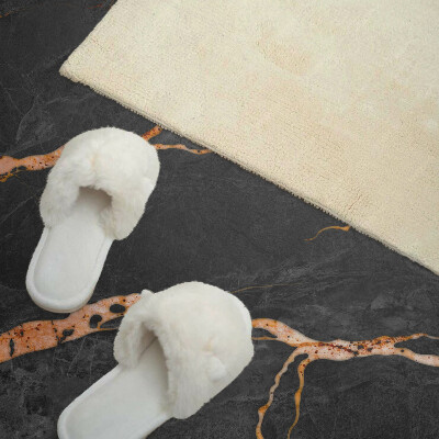 Rectangular wall panel Marble pattern with delicate veins