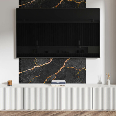 Rectangular wall panel Marble pattern with delicate veins