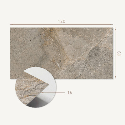 Rectangular bathroom wall panel A pattern inspired by natural stone