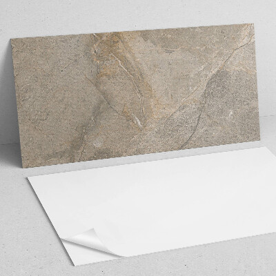 Rectangular bathroom wall panel A pattern inspired by natural stone