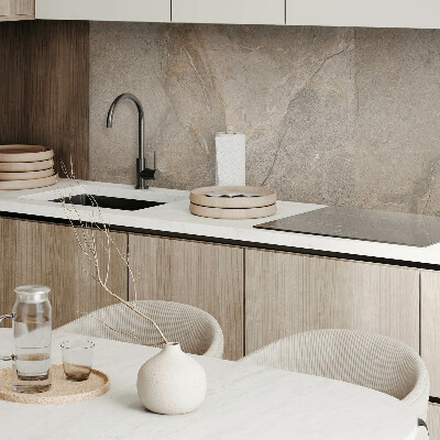 Rectangular bathroom wall panel A pattern inspired by natural stone