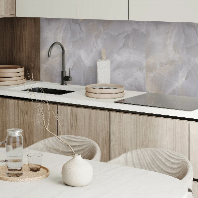 Rectangular decorative wall panel Stone-inspired pattern