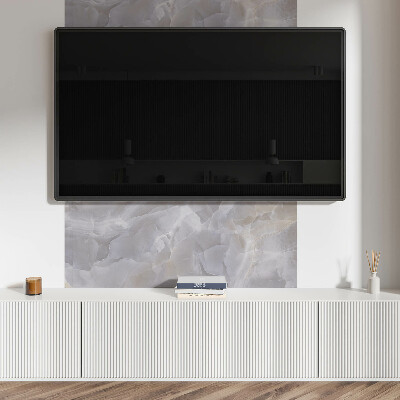 Rectangular decorative wall panel Stone-inspired pattern