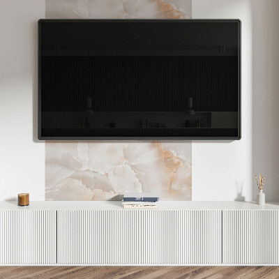 Rectangular wall panel Stone pattern in a natural style