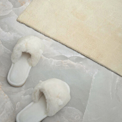 Rectangular bathroom wall panel Delicate marble pattern