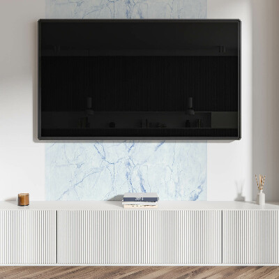 Rectangular wall panel Marble pattern with delicate veins