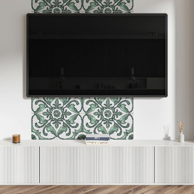 Rectangular bathroom wall panel Elegant graphic motifs