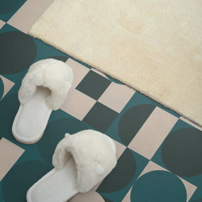 Rectangular decorative wall panel Shapes and forms in a geometric style