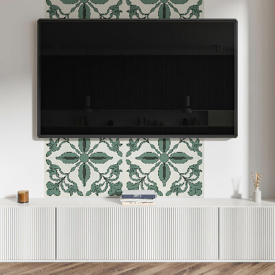 Rectangular wall panel Stylish plant motif