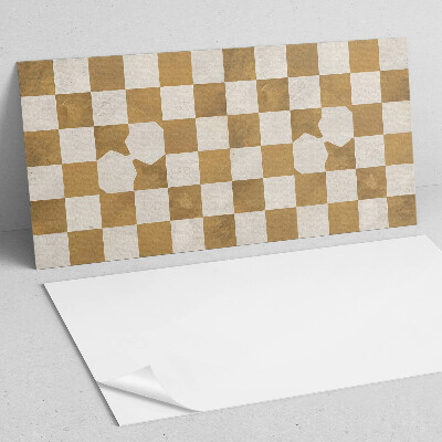Rectangular decorative wall panel Modern graphic checkerboard
