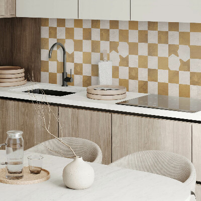 Rectangular decorative wall panel Modern graphic checkerboard