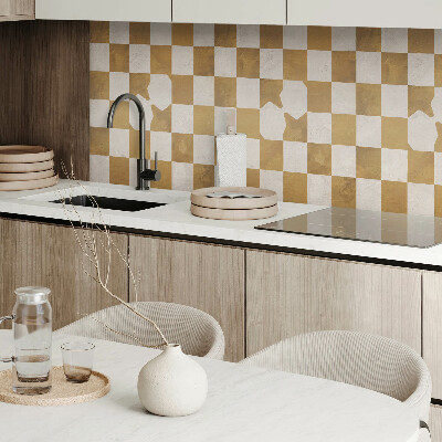 Rectangular decorative wall panel Modern graphic checkerboard