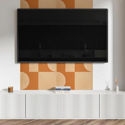 Rectangular wall panel Geometry in an abstract style